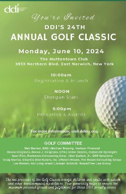DDI\'s 24th Annual Golf Classic Invite